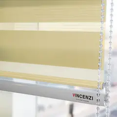 VINCENZI - Cortina Roller Duo Beige 120x120cm