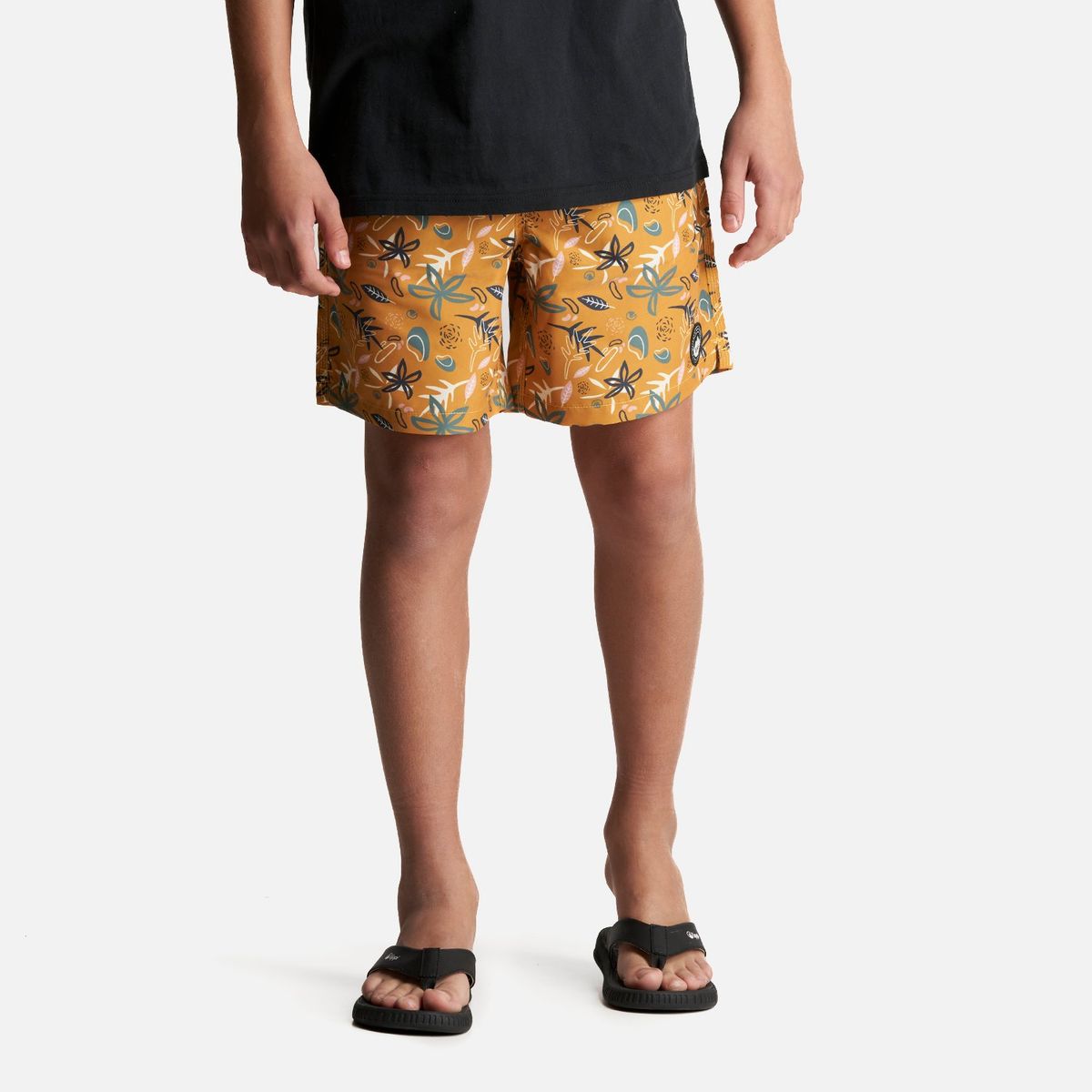 LIPPI - Traje de Baño Teen Boy Aqua Swimwear Print Mostaza Lippi