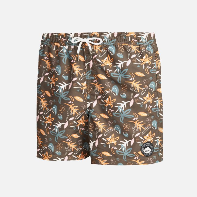 LIPPI - Traje de Baño Teen Boy Aqua Swimwear Print Oliva Oscuro Lippi