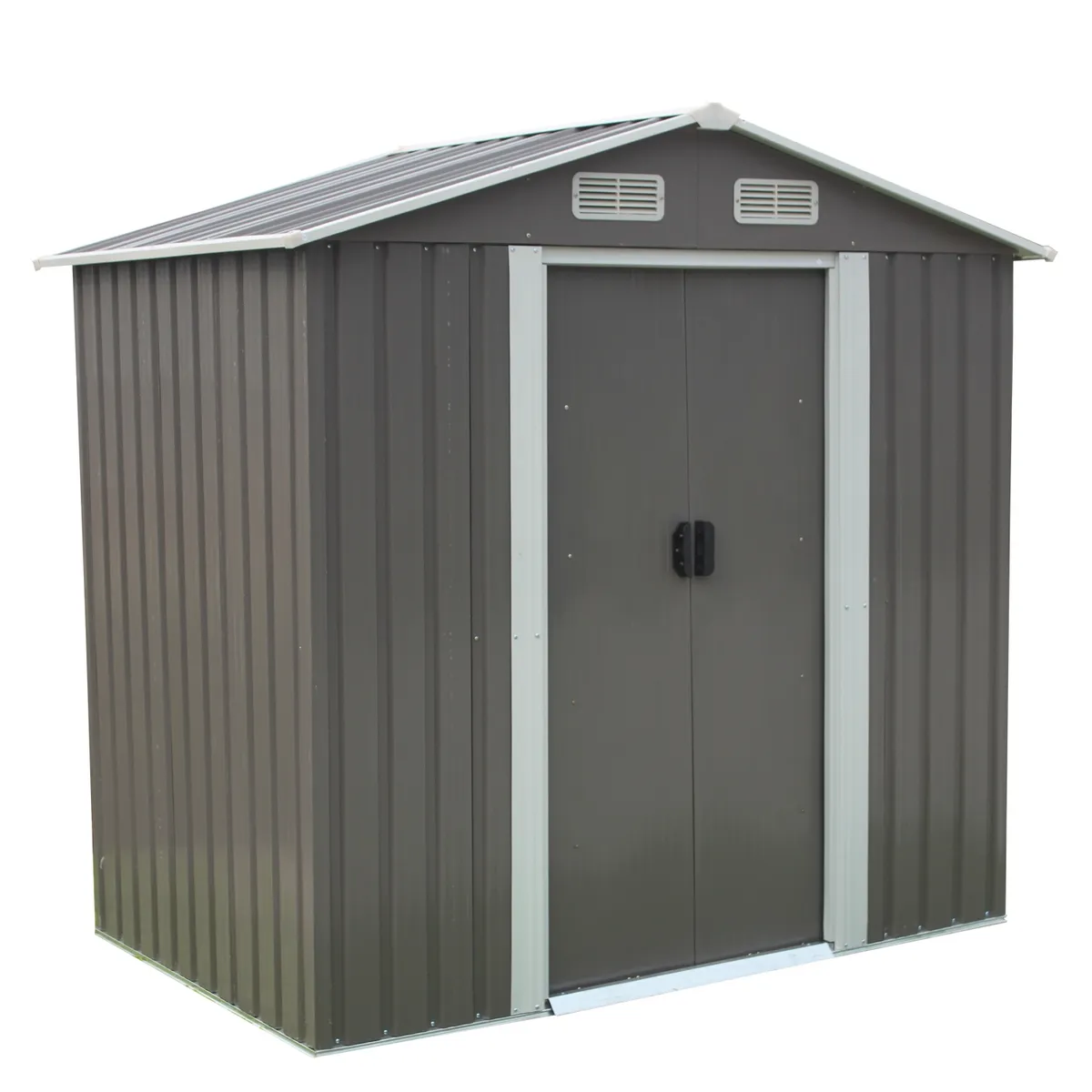 HOMECLAF - Bodega de Jardín Gris 195x195x125cm