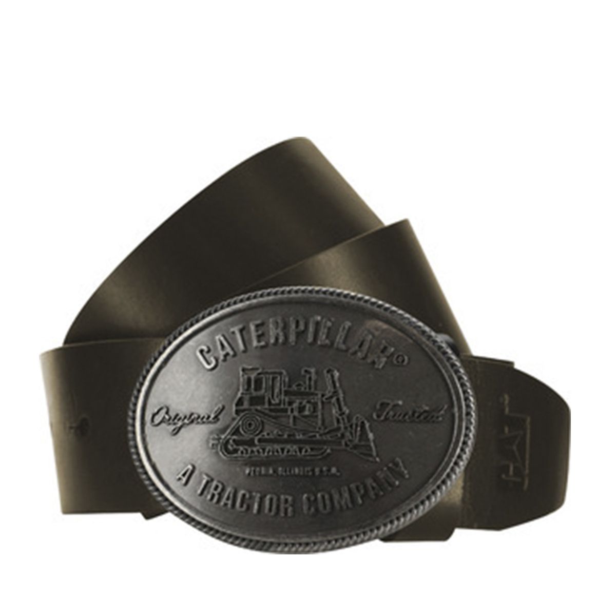 CAT - Cinturón Hombre Fdtn Western Buckle Café CAT
