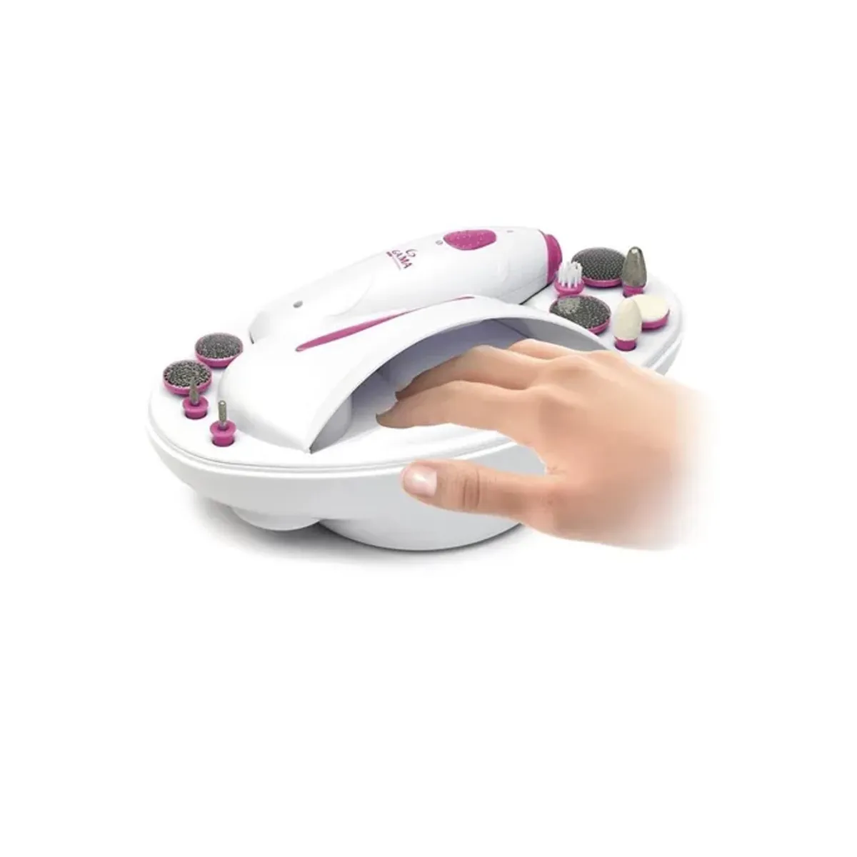 GAMA - Set De Manicura Y Pedicura Gama Kit Uñas 11 En 1 Nail Spa