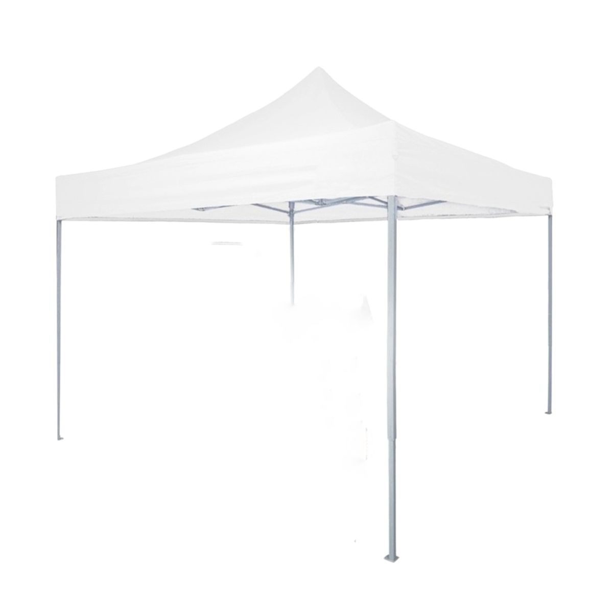 SOMBRATEC - Toldo Plegable 3x3 m Blanco tipo araña