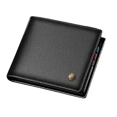 GENERICO - Billetera Cuero Genuino Lujo Marca Laorentou