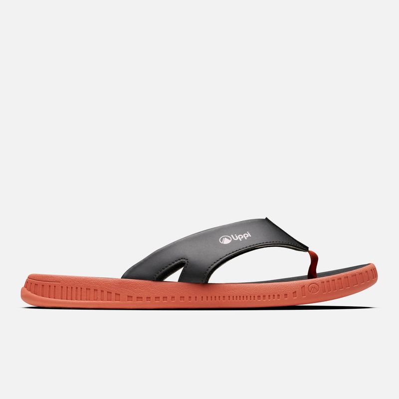 LIPPI - Sandalia Hombre Take & Go Rojo / Negro Lippi