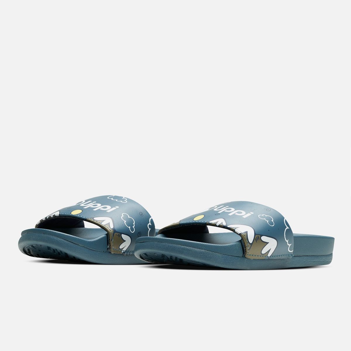 LIPPI - Sandalia Niño Insigne Slide Kids Azul Cielo Lippi