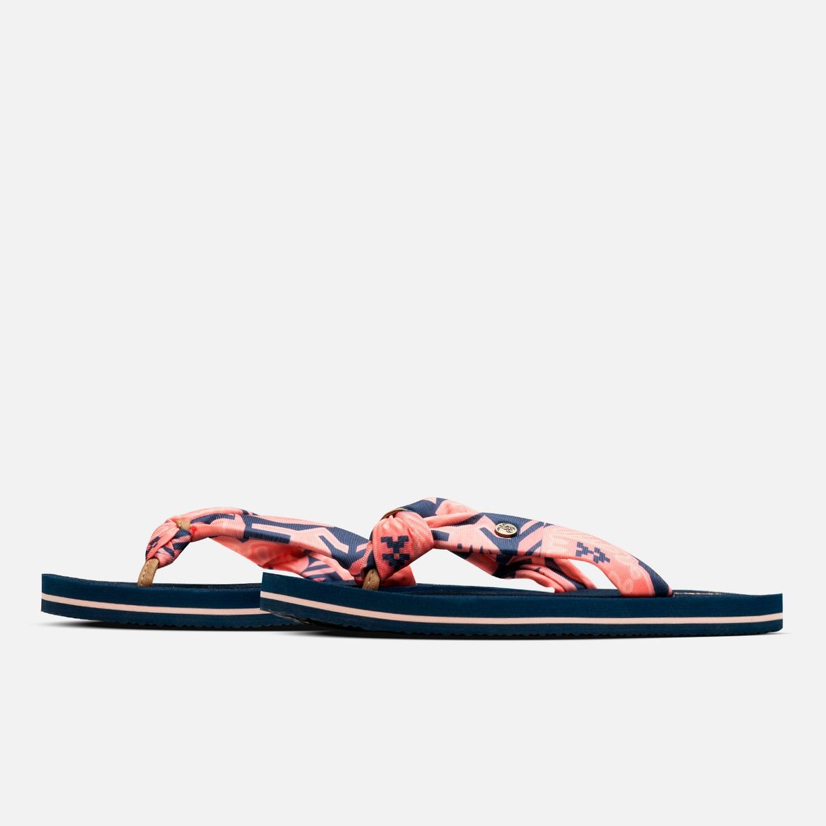 HAKA HONU - Sandalia Mujer Shancleta Azul Haka Honu