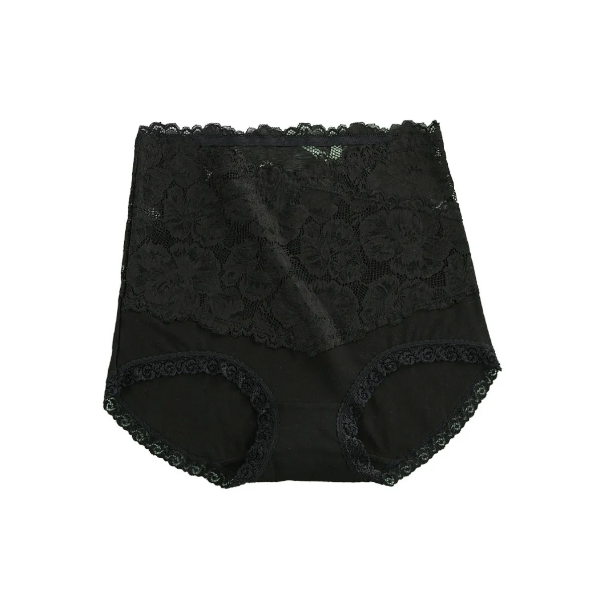 EVERSO - Calzon Faja Alto Levanta Glúteos Algodón con Encaje.