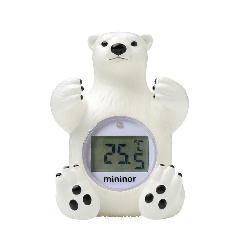 MININOR - Termómetro de Baño y Pieza Oso Polar Mininor