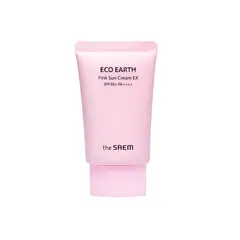 THE SAEM - Bloqueador solar Eco Earth Power Pink Sun Cream -