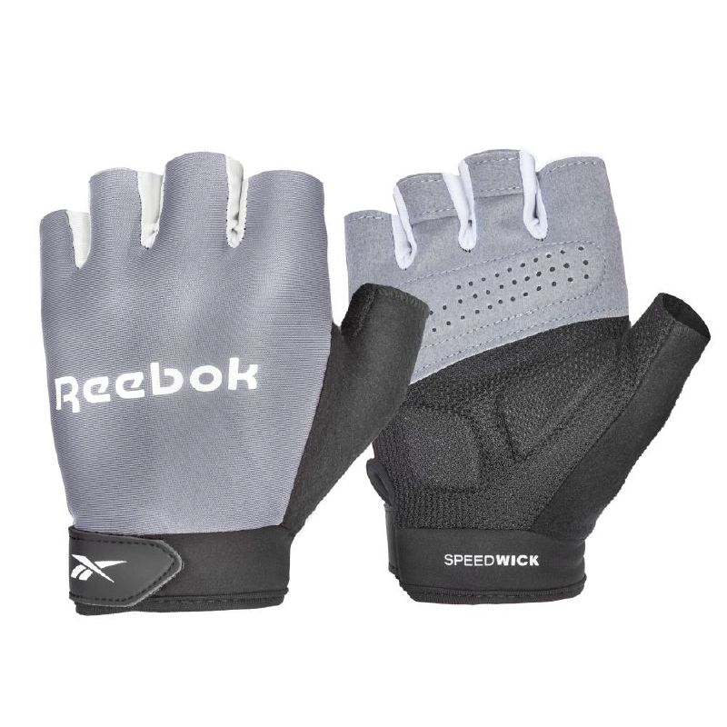 REEBOK - Guantes fitness Reebok Fitness Gris M