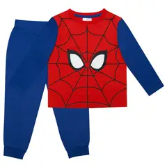 MARVEL - Pijama Disfraz Niño Spiderman Traje Torso Azul