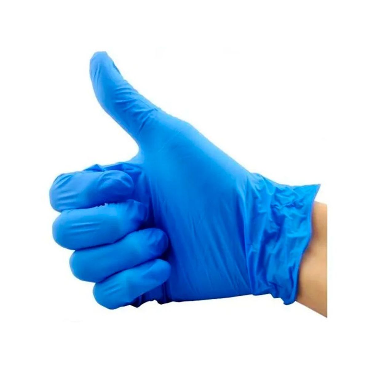DETODOYMAS - Guantes De Nitrilo Talla XL Caja 100 Unidades antideslizantes - Azul