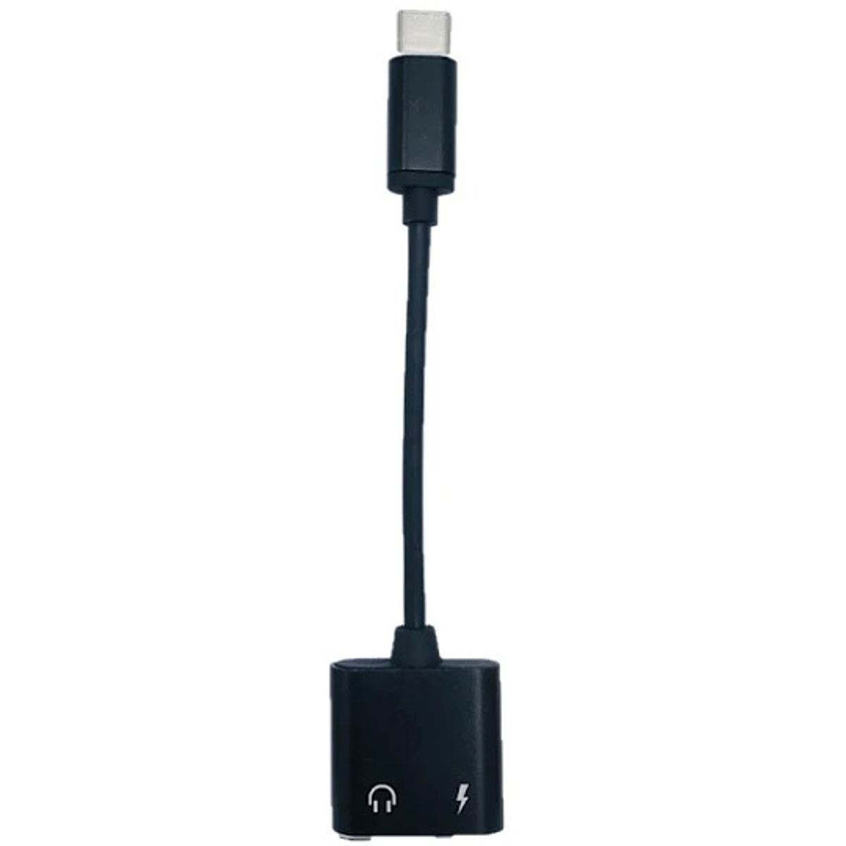 DM - CABLE OTG TIPO C A PLUS 35MM Y CARGA DM