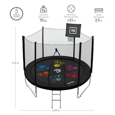 Imagen 2 del producto Cama Elástica 8ft 244Mt Limited Edition