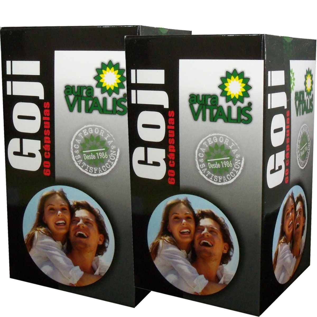 AURA VITALIS - 2 X AURA VITALIS GOJI 287 MG 60 CAPSULAS