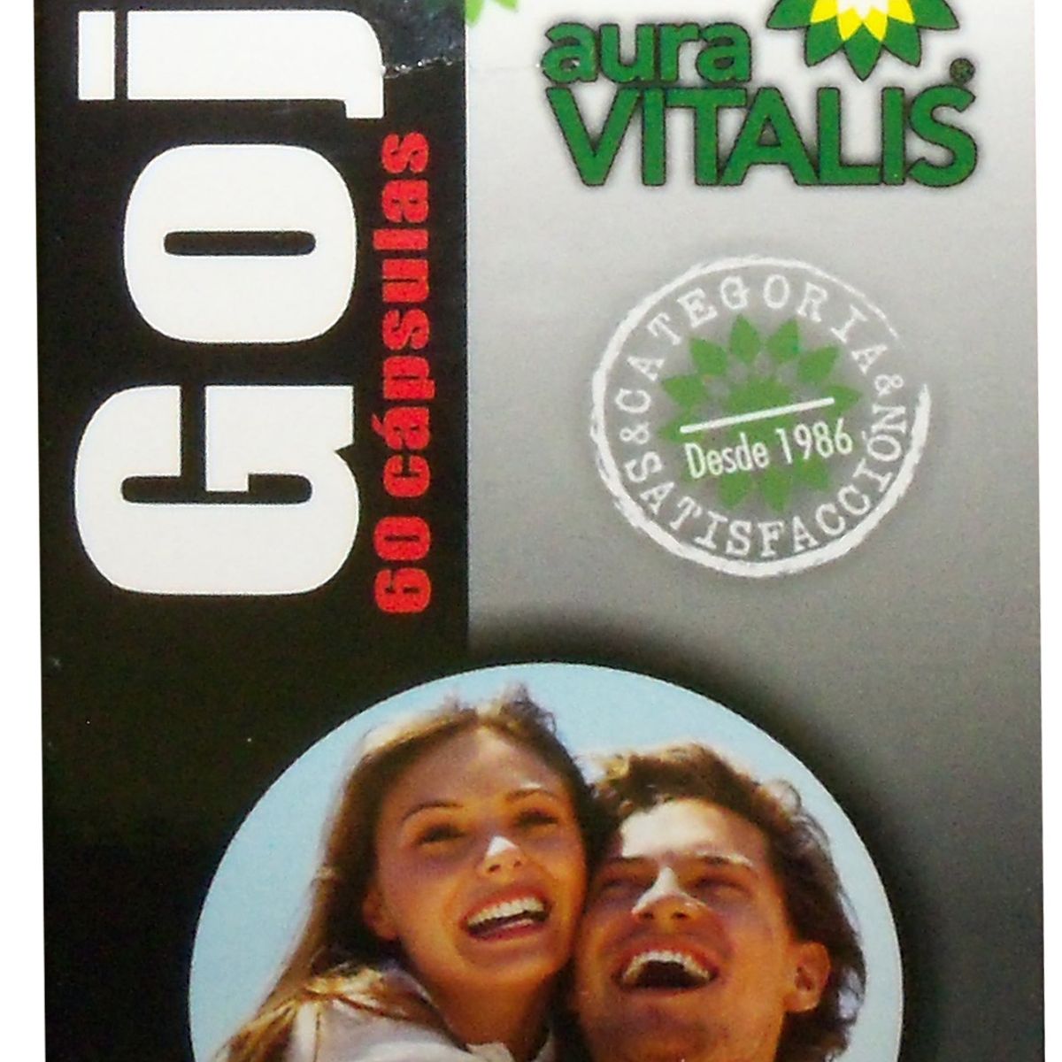 AURA VITALIS - AURA VITALIS GOJI 287 MG 60 CAPSULAS