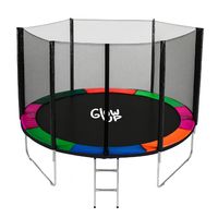 Cama Elástica 10Ft 3,05 mts Malla + Escalera