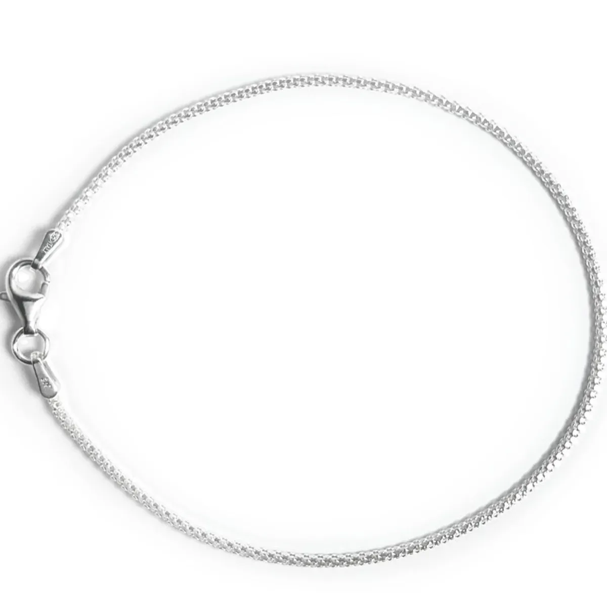 COGGIOLA - Pulsera Cordón Plata Fina 925