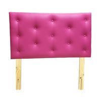 Respaldo 1 1/2 Fucsia Eco Cuero Muebles Rimar