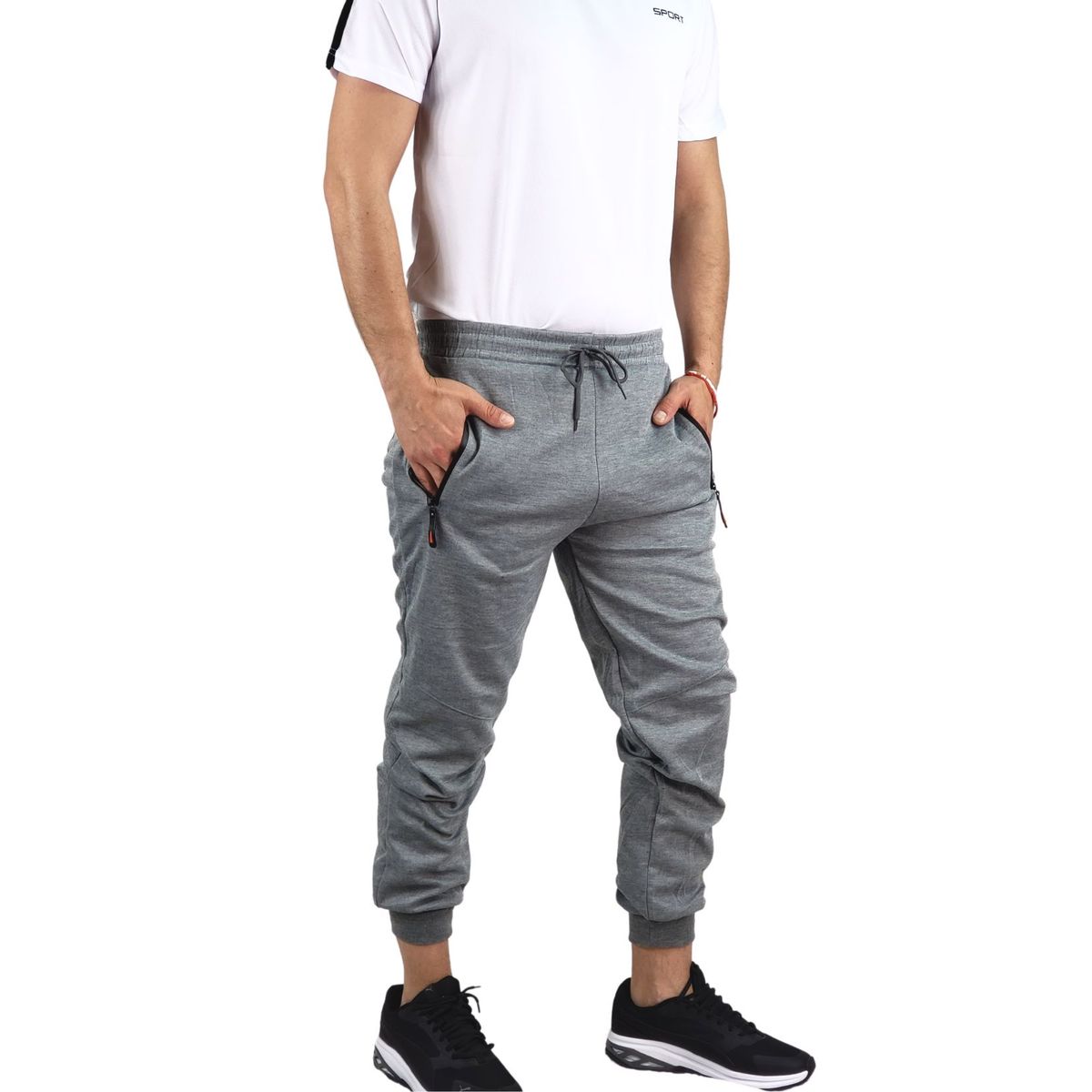 LOOK SHOP - Pantalón Buzo Hombre Algodón Jogger Verano 901