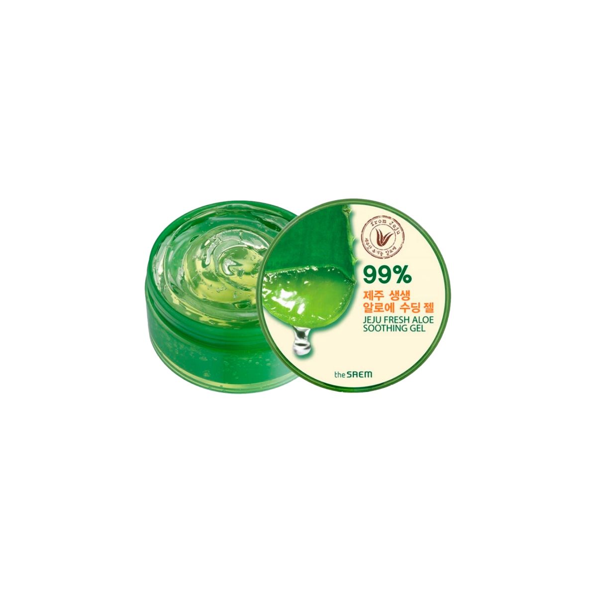 THE SAEM - Gel de aloe hidratante Jeju Fresh Aloe Soothing Gel 99 - The Saem