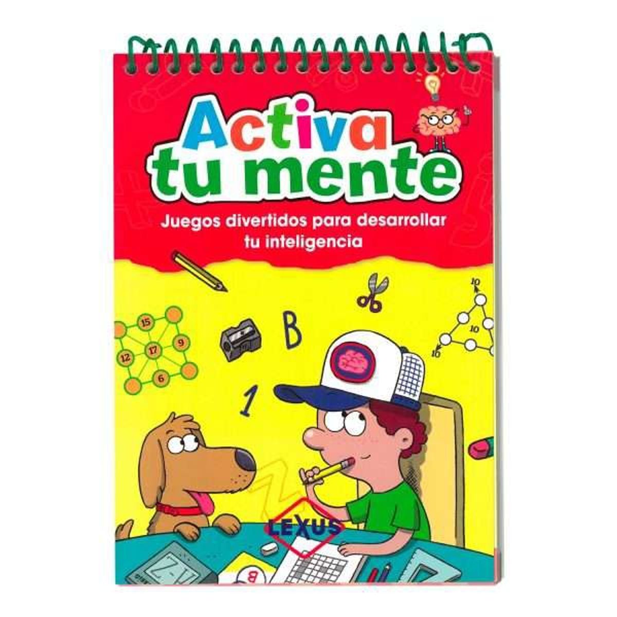 LEXUS - Activa Tu Mente Libro Juegos Desarrollar Inteligencia - Lexus