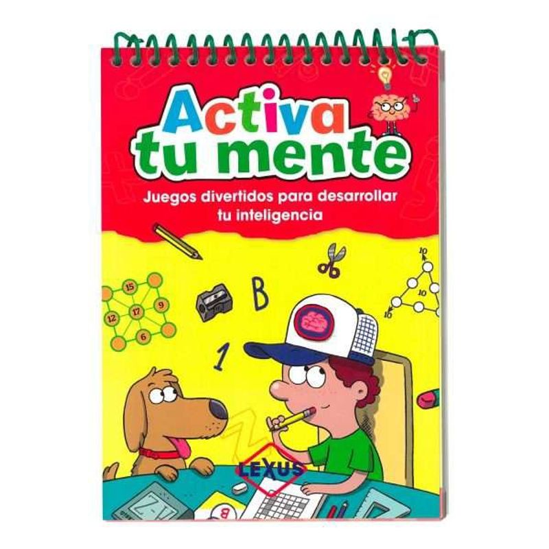 LEXUS - Activa Tu Mente Libro Juegos Desarrollar Inteligencia - Lexus