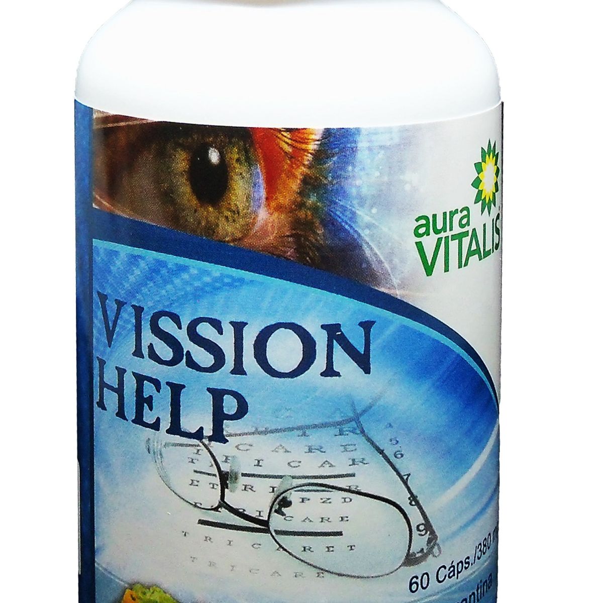 AURA VITALIS - 2 X AURA VITALIS VISSION HELP 380 MG 60 CAPSULAS