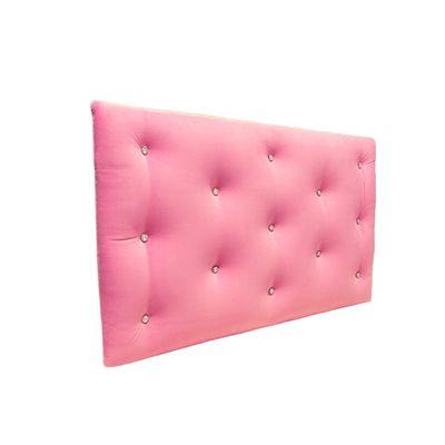 Imagen 2 del producto Respaldo 1 1/2 Rosado Claro Felpa Diamante Muebles Rimar