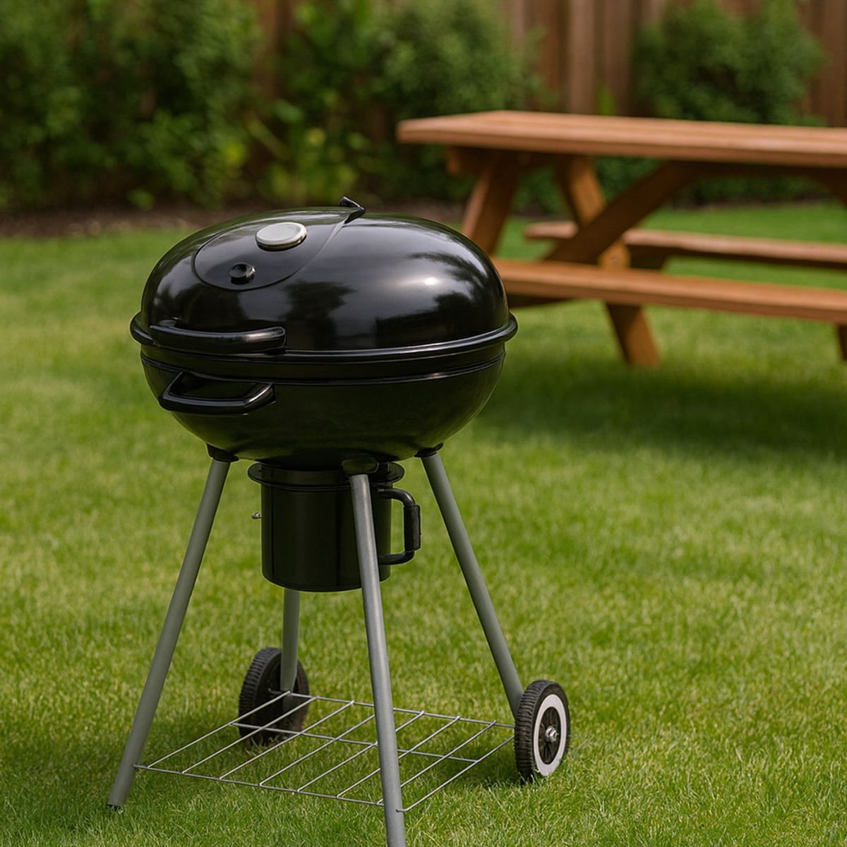 COSAS CASA - Parrilla A Carbon Modelo Algarrobo Redonda