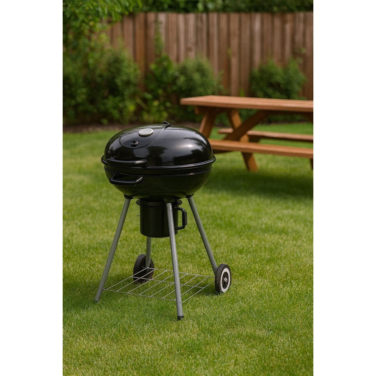 COSAS CASA - Parrilla A Carbon Modelo Algarrobo Redonda