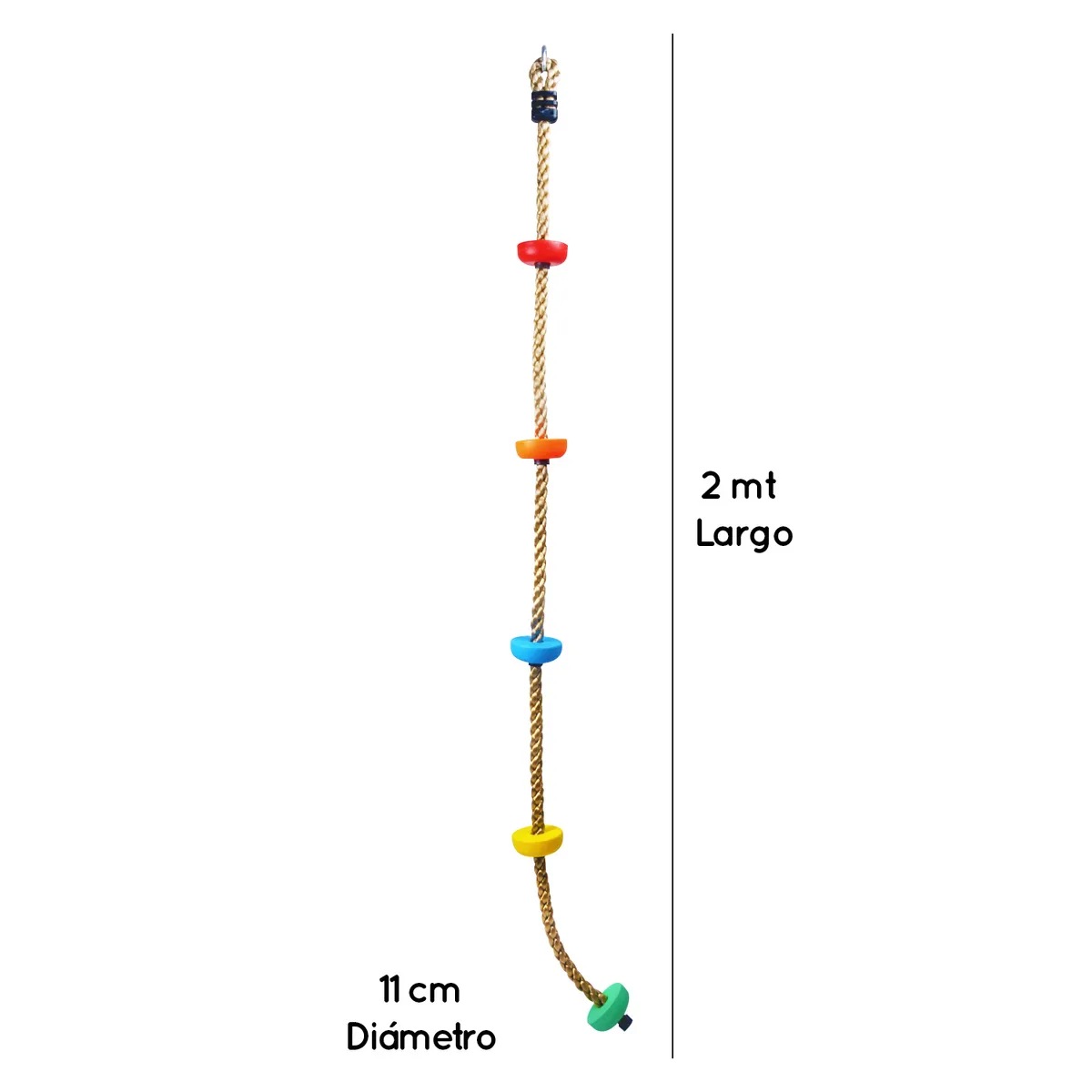 GLOWUP - Escalador infantil multicolor