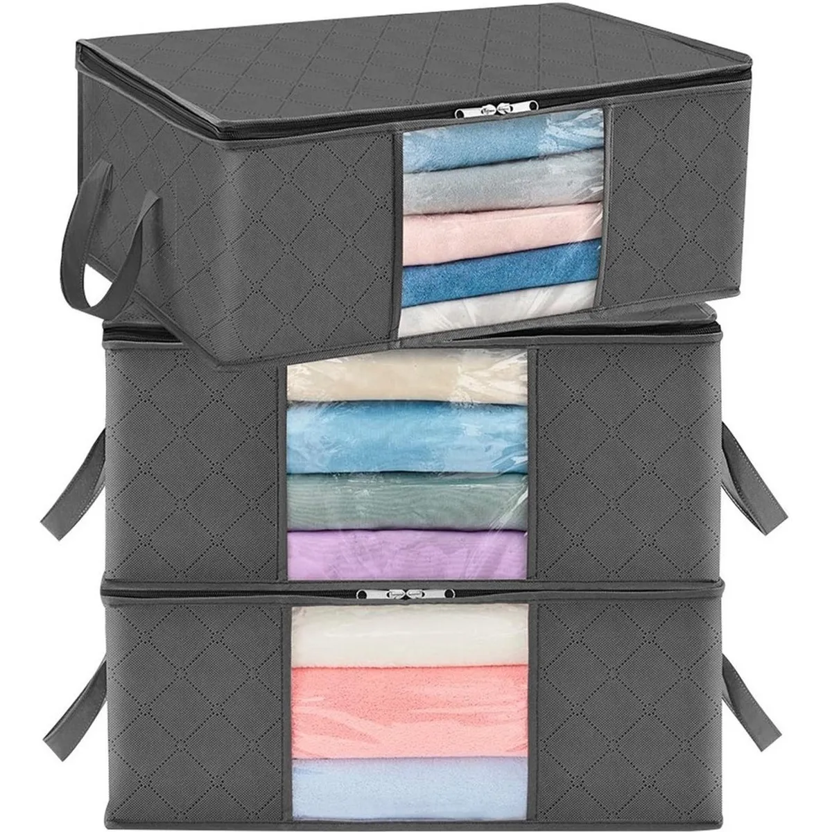 CASATUA - Bolsas Organizador Ropa Casatua Set 3 Unids Almacenamiento