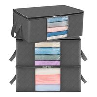 Bolsas Organizador Ropa Set 3 Unids Almacenamiento