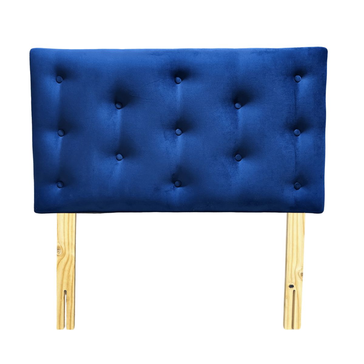 GENERICO - Respaldo 1 1/2 Azul Marino Felpa Muebles Rimar