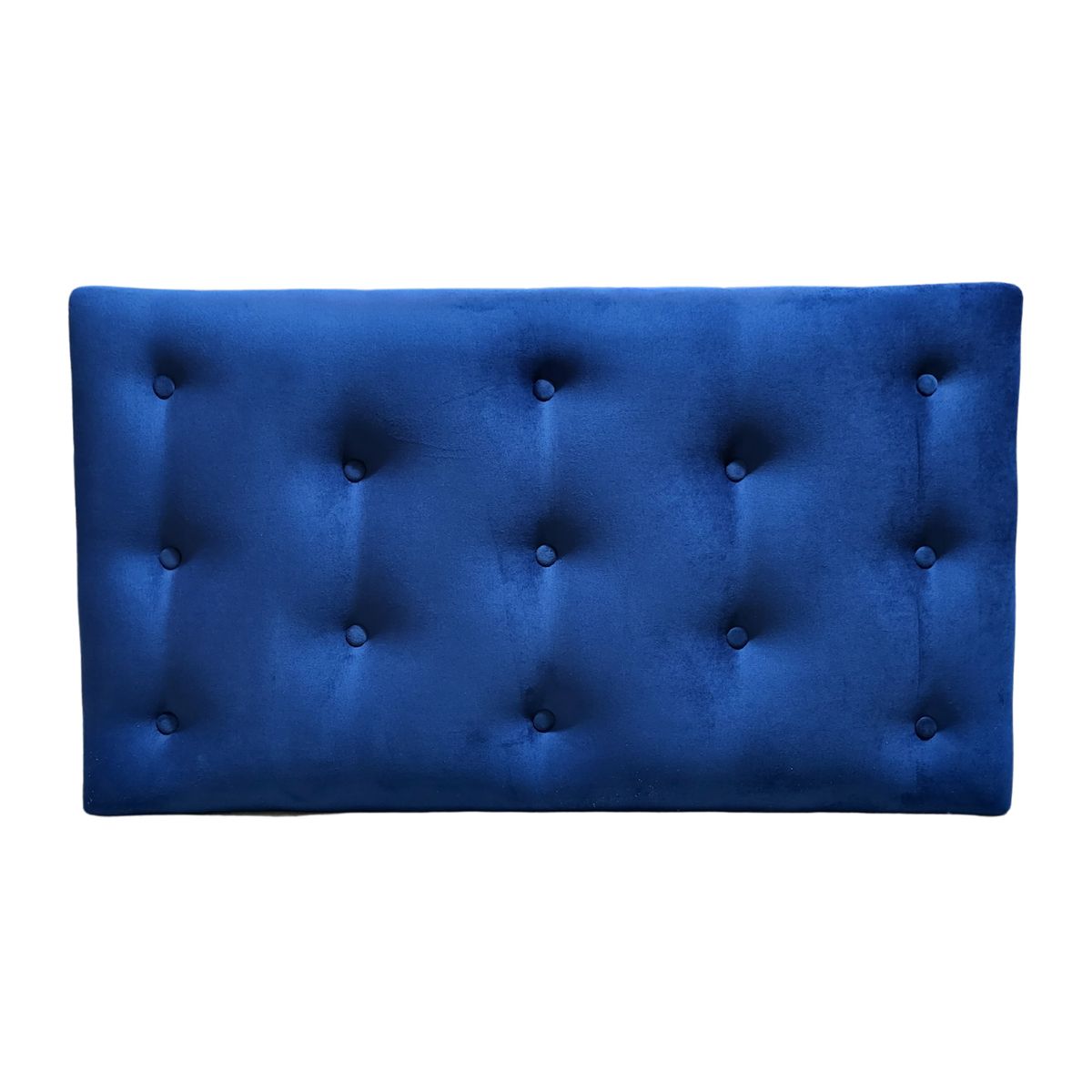 GENERICO - Respaldo 1 1/2 Azul Marino Felpa Muebles Rimar