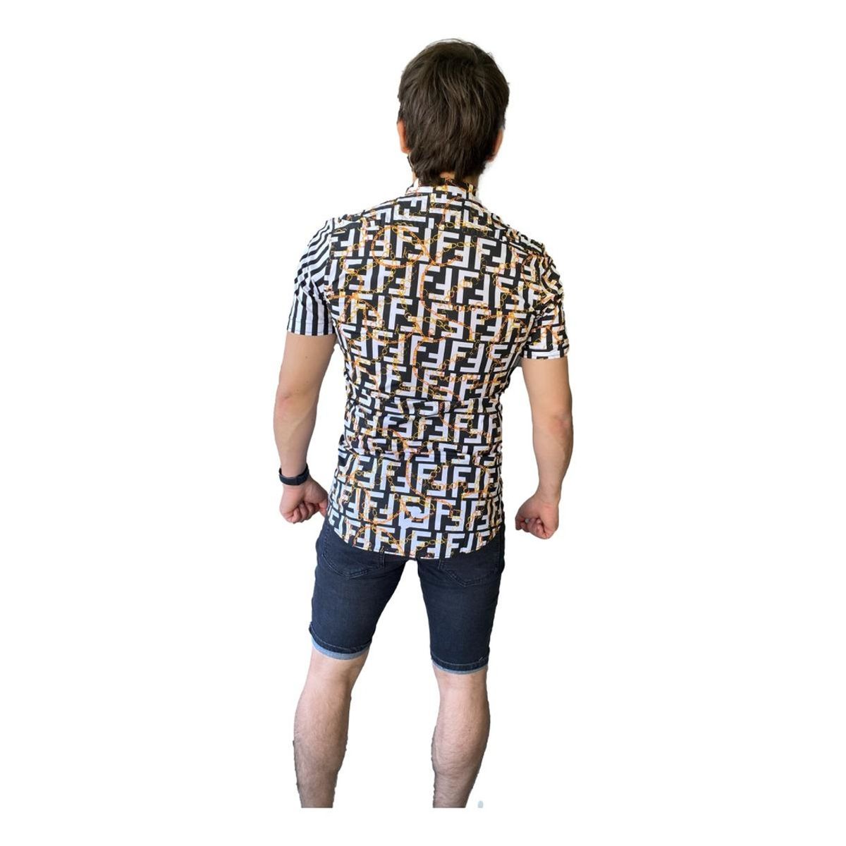 GENERICO - Camisa Elasticada Manga Corta D21610 GENERICO
