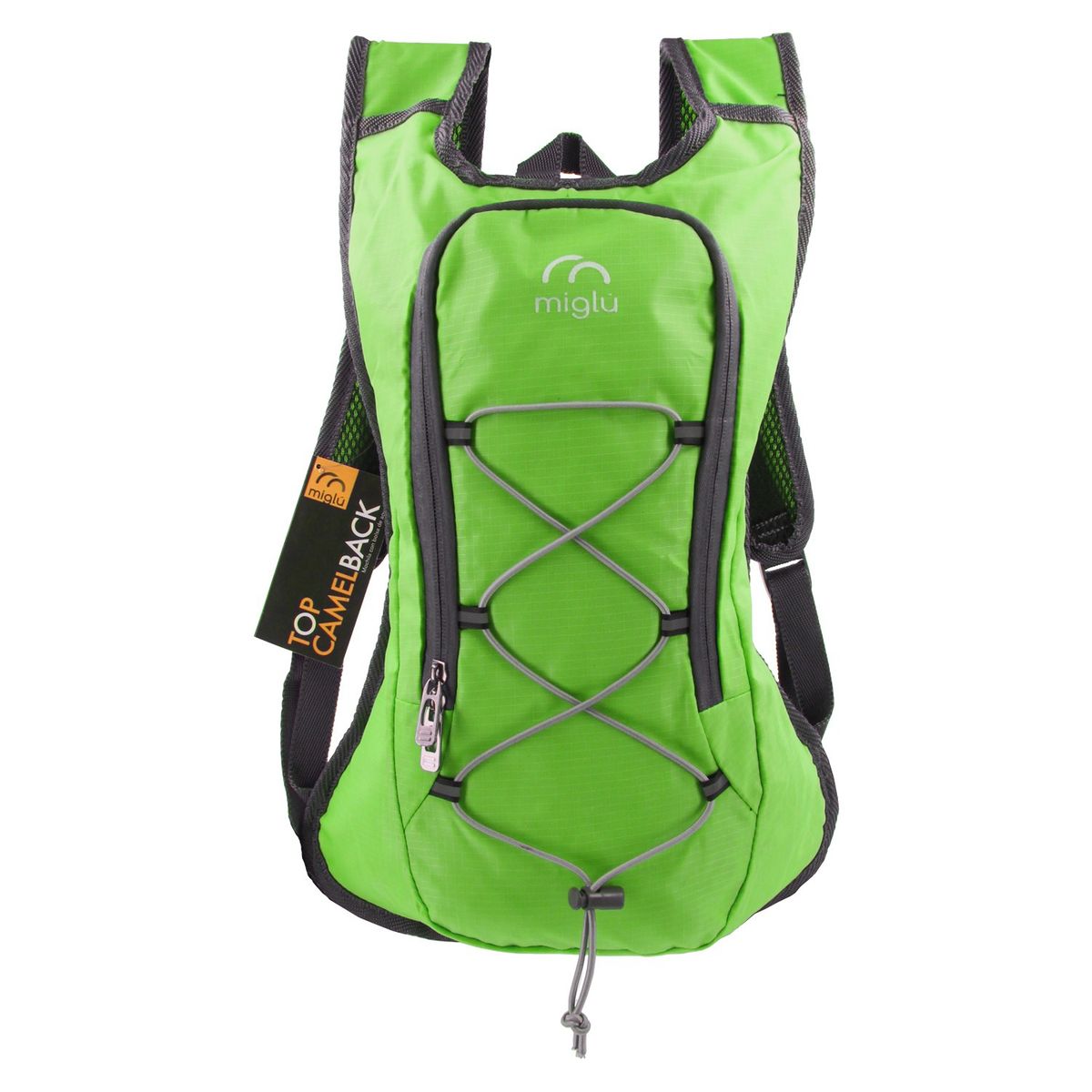 MIGLU - Mochila Hidratación 2L Verde