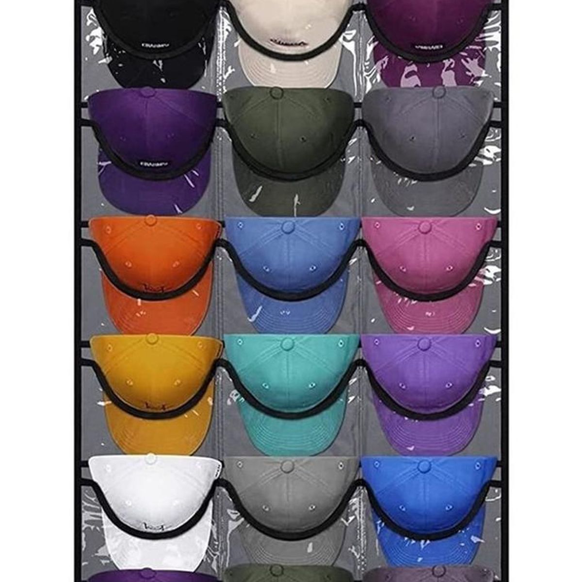 CASATUA - Organizador Gorras Gorros Jockey Detrás De Puerta Casatua