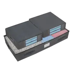 CASATUA - Organizador De Ropa Bajo Cama Almacenamiento Set X 3