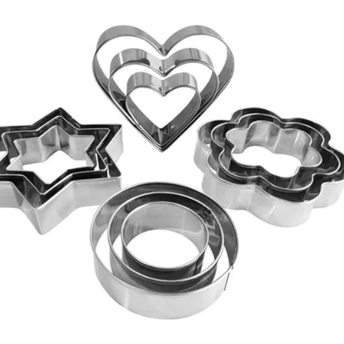 OFERTABKN - 12 Moldes De Galleta Cortador Galletas Moldes Galletas