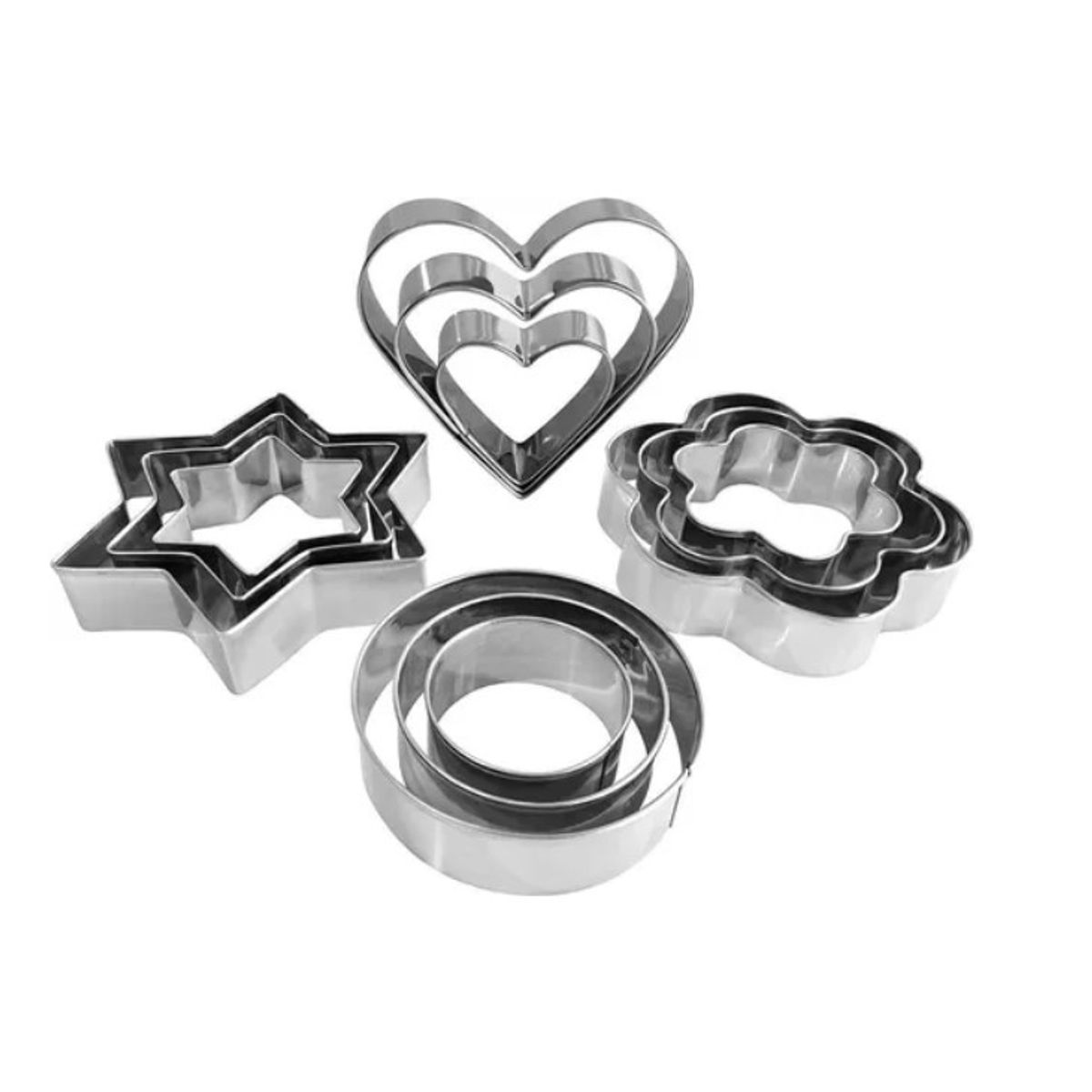 OFERTABKN - 12 Moldes De Galleta Cortador Galletas Moldes Galletas