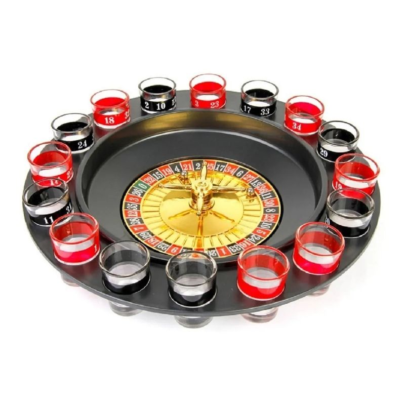 UNIVERSAL - JUEGO DE MESA RULETA TRAGOS