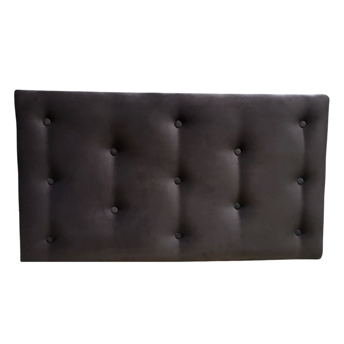 GENERICO - Respaldo 1 1/2 Chocolate Felpa Muebles Rimar