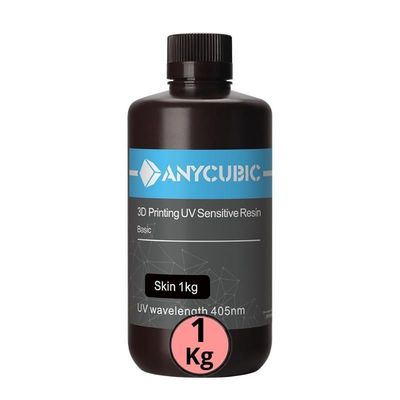 Anycubic Resina 3D Piel Clara Para Impresoras 3D 1000G -