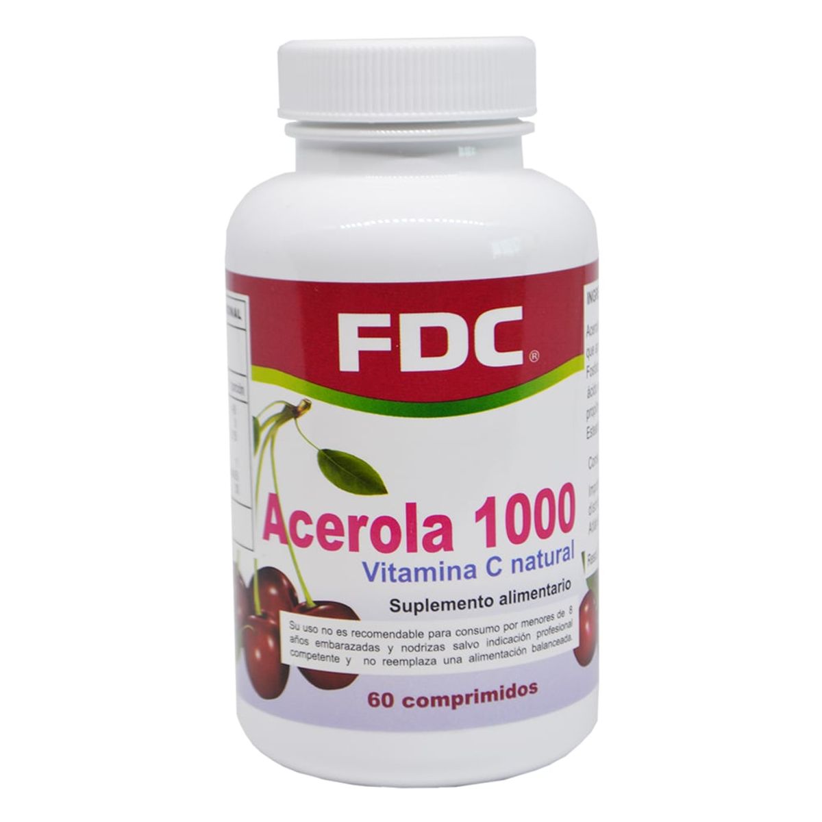 FDC - Acerola 1000 mg x 60 comprimidos