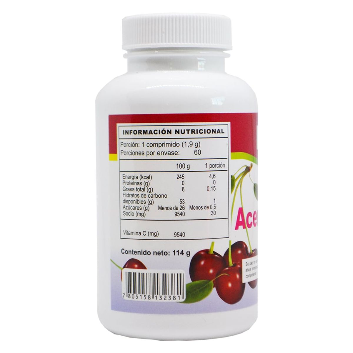 FDC - Acerola 1000 mg x 60 comprimidos