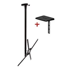 BRASFORMA - Soporte TV de Techo - 10" a 60" + Sop. Deco giro 360°