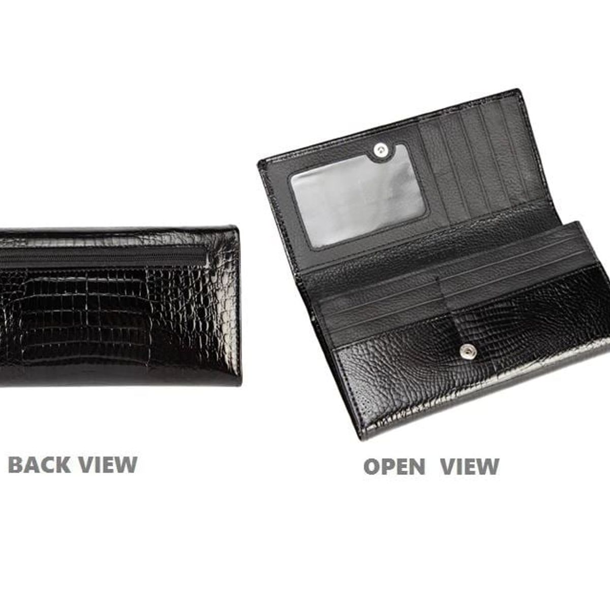 GENERICO - Billetera Larga Mujer Cuero Genuino Vickaweb Mod Italy